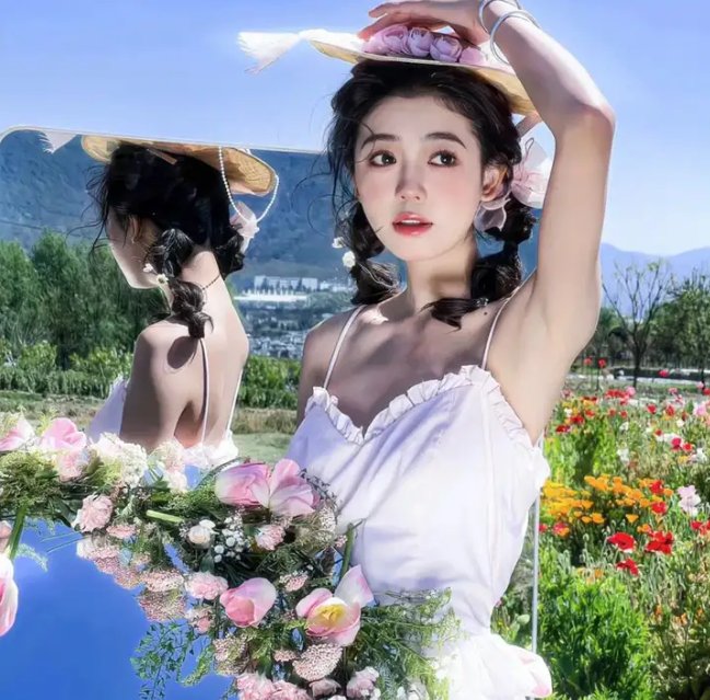穿着旗袍的女孩